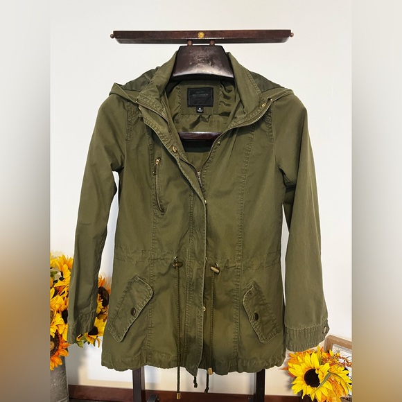 🌿 Miss London Women’s Olive Green Utility Jacket – Size M - Picture 6 of 11